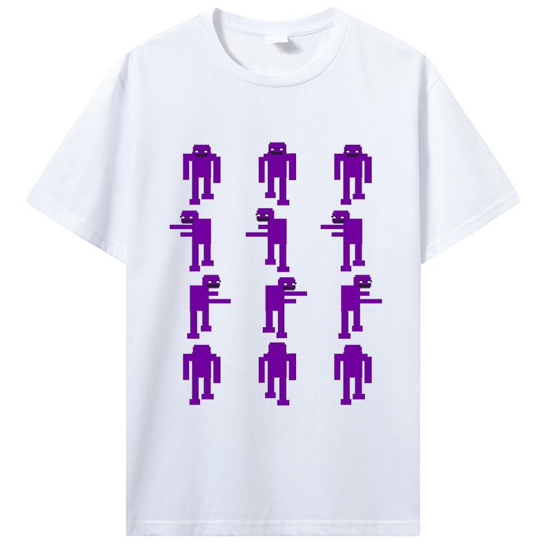 Fnaf Purple Guy Sprites T Shirt Over Size 6xl Leisure Famous Spring Formal Tee Shirt New Style Designing Tshirt