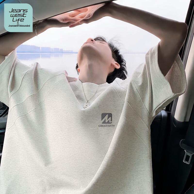 JEANSWEST LIFE Men s Loose Fit Short Sleeve T-Shirt 3XL