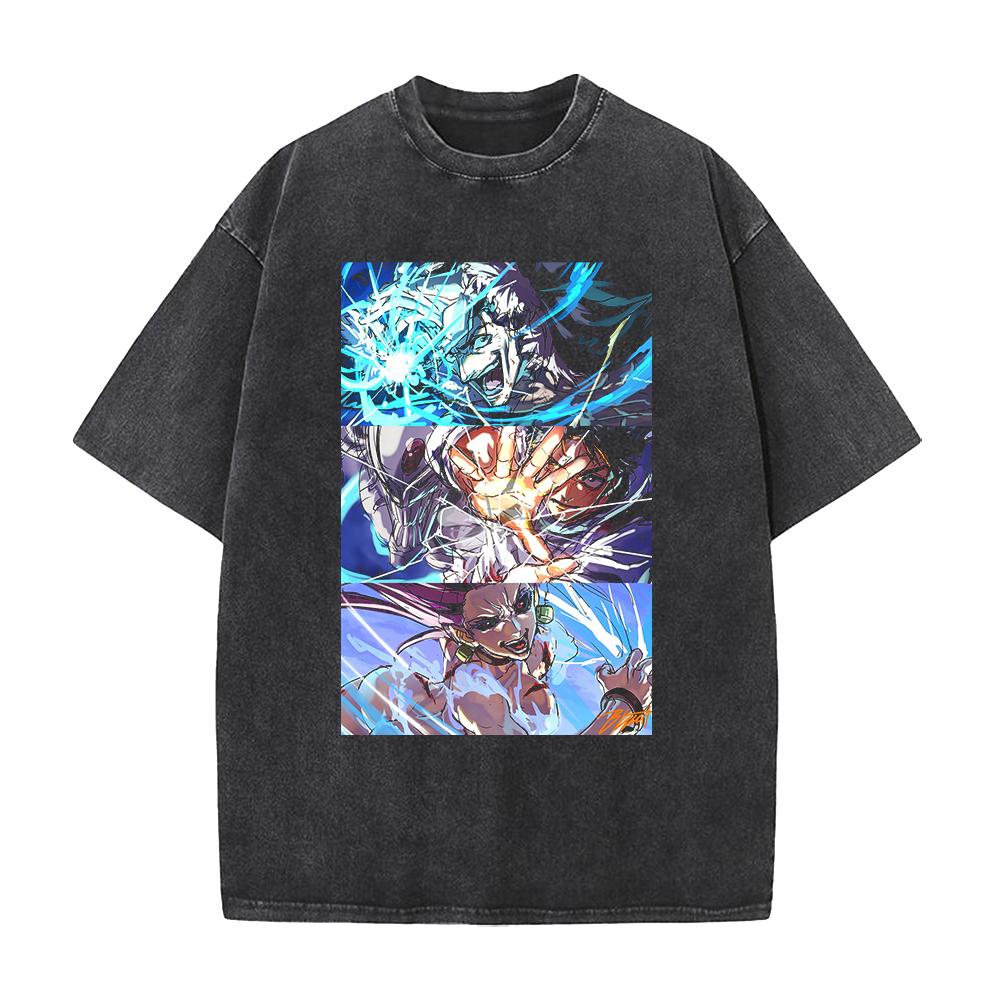 

Hot Anime Jujutsu Kaisen Okkotsu Yuta Ishigoori Ryuu Clothing Men Women Tshirts Washed Cotton Tee Retro T-shirt Harajuku T Shirt XXL чорний