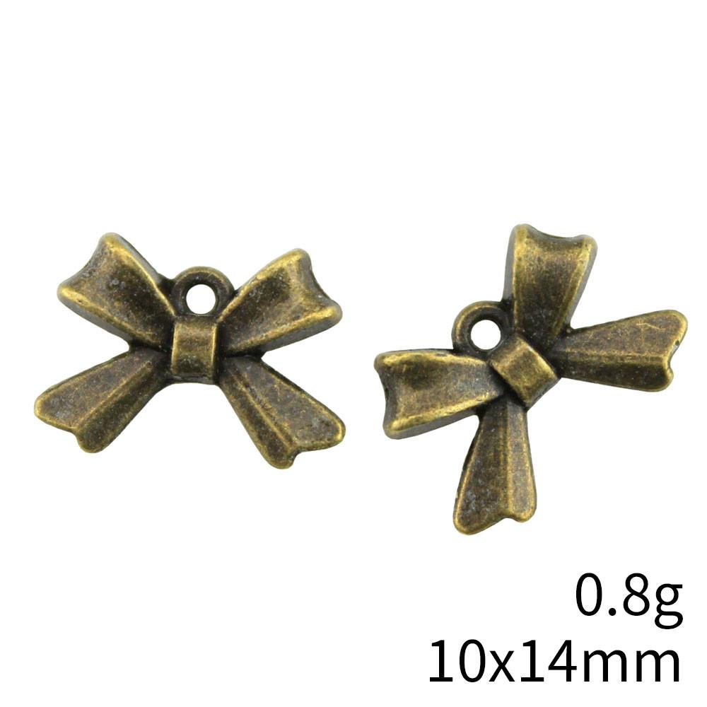 Father's Day Charms For Jewelry Making Bow Scarf Charms Pendant Cheap Cute Stuff Pendant For Mobile