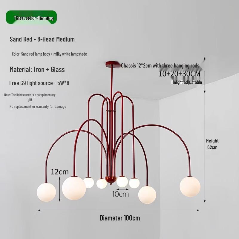 Mengpao Nordic Style Geometric Pendant Lamp