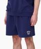 Moz Moz Laurel Embroidered Training Shorts Navy