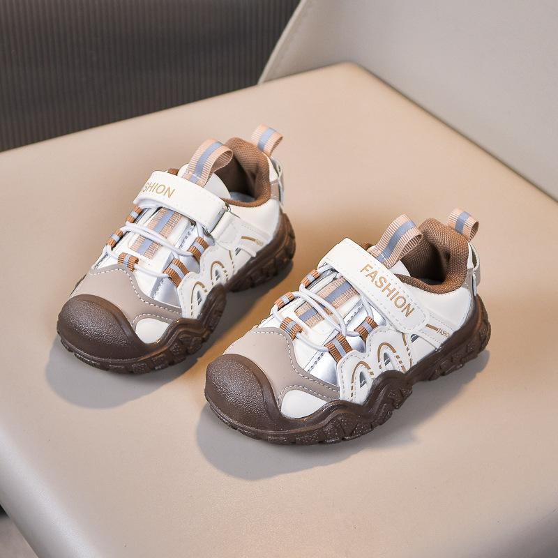 Classmate girls sports shoes spring and autumn 2025 new breathable boys shoes soft sole children's dad shoes non-slip