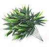 20Pcs/Set Artificial Plants Bamboo Leaves Home Fake Bamboo Tree Leaves Branches