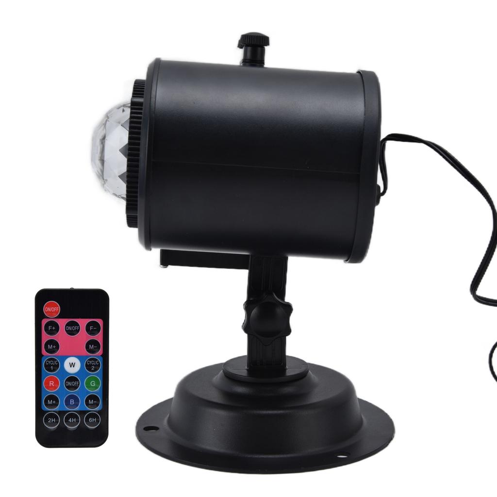LED Projector Light Remote Projection Lamp Landscape Light with 12 Slides for Outdoor Indoor Decor