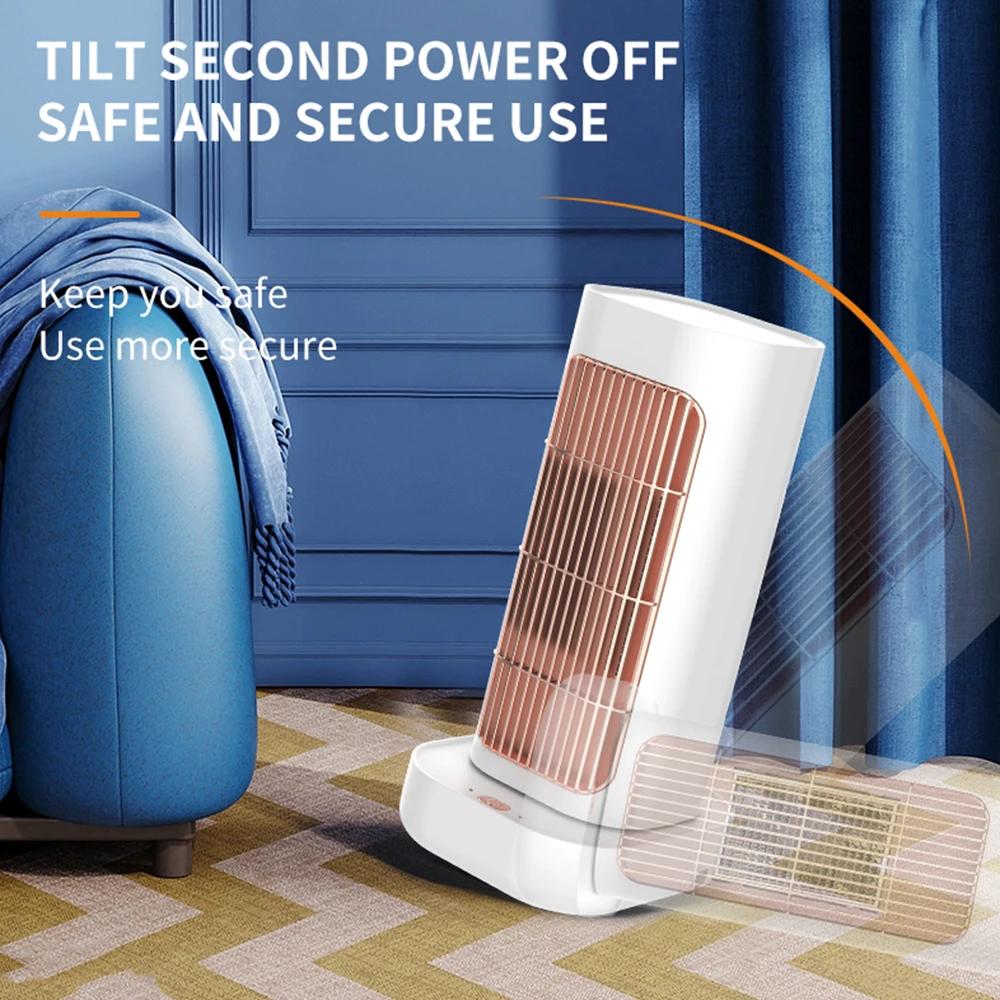 Winter 1300W Electric Heater Portable Fan Heaters 110/220V Ceramic Heating Mini Space Desk Heaters Warmer Machine For Room