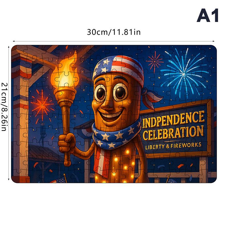 Italian Brainrot Tung Sahur Puzzle Set Tralalero Figures Puzzles Perfect For Family Game Night Party Favors Collectibles Gift