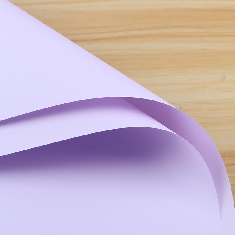 55x55cm Flower Wrapping Paper Foggy Waterproof Packing Festival Bouquet DIY Material Translucent Solid Color Decoration Paper