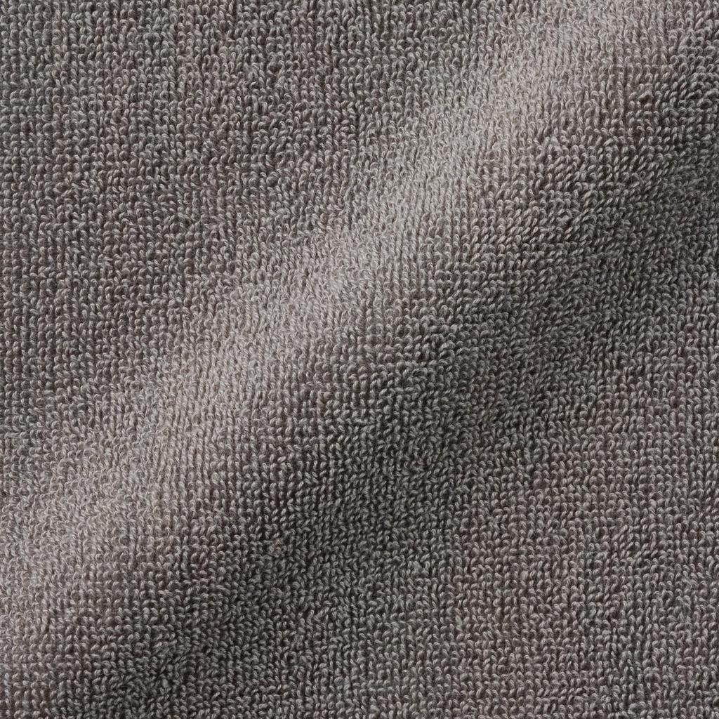 MUJI Color Stitch Pile Woven Face Set of 34 x 85 84910425 Towels, 4, cm, Charcoal,