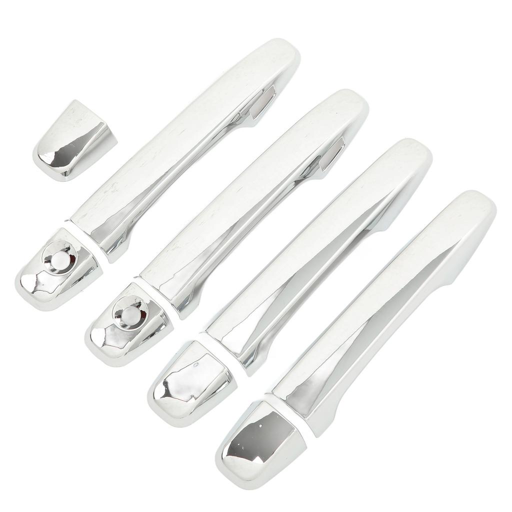 Car Exterior Door Handle Cover with Caps Chrome Surface Replacement for Outback 2012