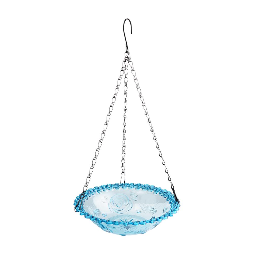 1 PCS Brand New High-end up Bird Feeder Outdoor Hanging Bird Feeder Hanging Bird Bath Garden Patio Decoration Accessories