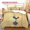 Tottenham Hotspur Football Club Pattern Bedding Quilt Set  Home Decoration  Gift (1 * duvet cover + 2 * pillowcase  without core)