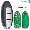 Toller 4A Chip 433MHz S180144102/104/105/106 Näherungs-Autofernbedienungsschlüssel für Nissan Rogue Qashqai X-Trail 2014 2015 2016