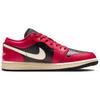 Air Jordan 1 Low Mystic Hibiscus Black Women Sneakers Red Coconut-Milk DC0774-605
