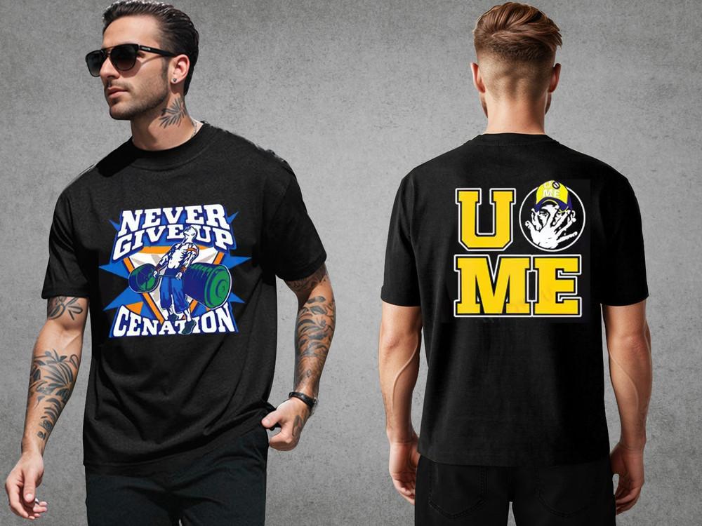 

Футболка Джона Сіни, Футболка Ти мене не бачиш , Американський реслер, Графічна футболка WWE XL