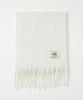 DANGLEDROP Dgdp Light Warm Long Muffler_White
