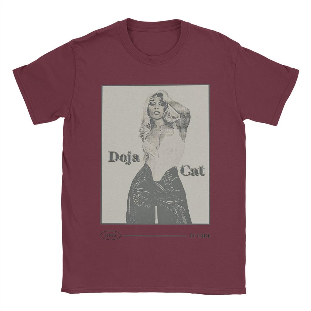 Doja Cat T Shirt Beach  Fashion TShirts Unisexs Pure Cotton Breathable Oversized Tees Short Sleeve Y2K Retro Tshirt