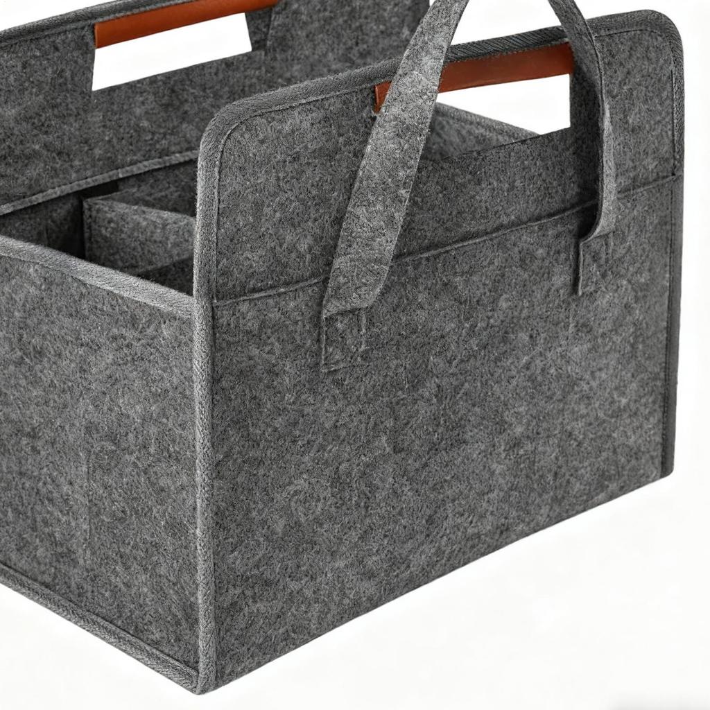 Drink Carrier With Handle 6-Cup Reusable Coffee Carry Bag Foldable Car Drink Holder for Travel Road Trip Camping Outing Picnic