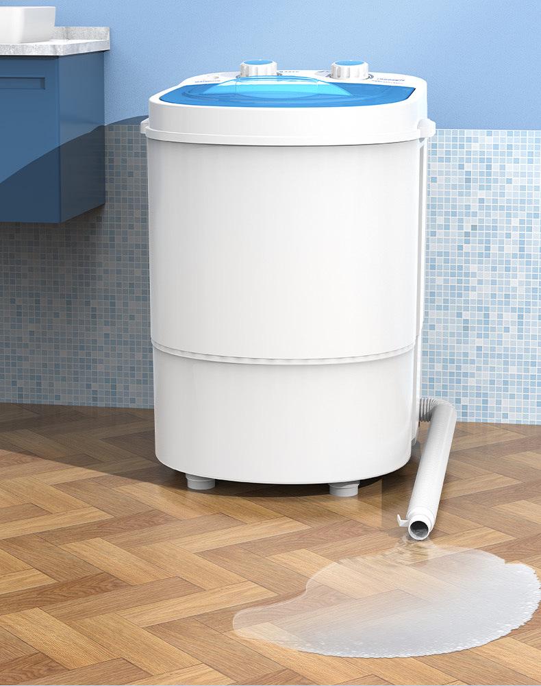 Compact Semi-Automatic Washing Machine for Baby and Household Laundry