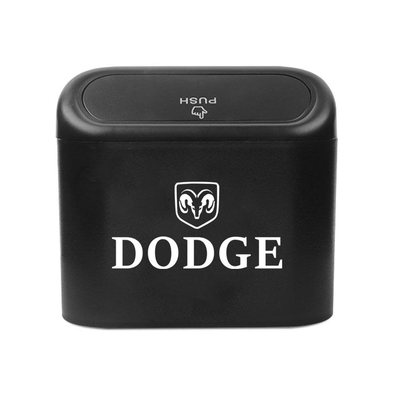 

Автомобильный мусорный бак, ящик для хранения, многофункциональный контейнер для мусора и пыли для Dodge Journey Ram 1500 Durango Challeager NITRO SRT Dart Dakota Charger Avengr чёрный