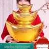 Gold Ingot Feng Shui Ornament: New Year Candy Box & Home Decor