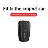 Zinc Alloy Leather Car Key Case for Toyota CHR Camry Corolla RAV4 Highlander C-HR Prius Land Cruiser Prado Keychain Accessories