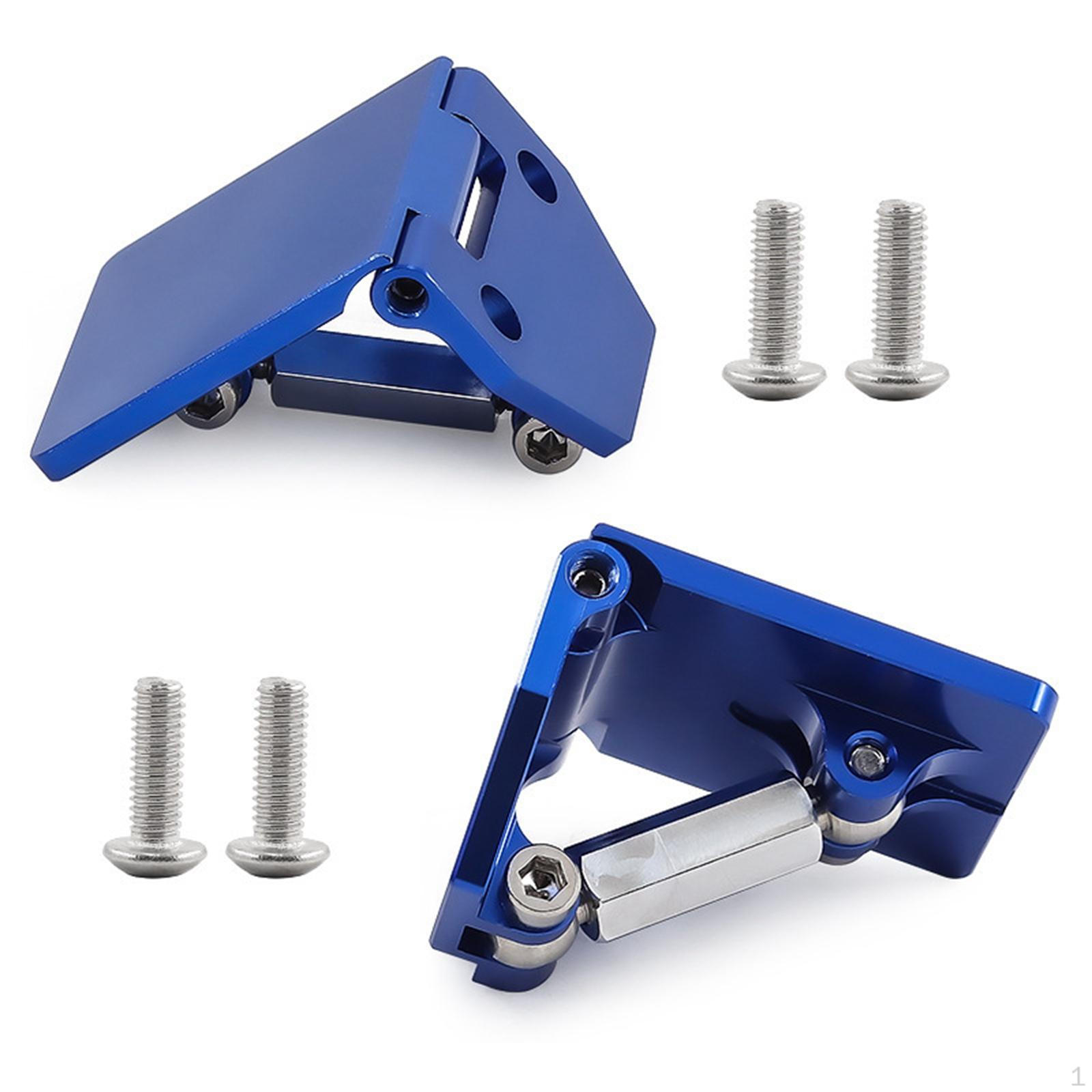 

2x Adjustable Trim Tabs Blue High Performance Sturdy Construction Portable Repairing Aluminum Alloy