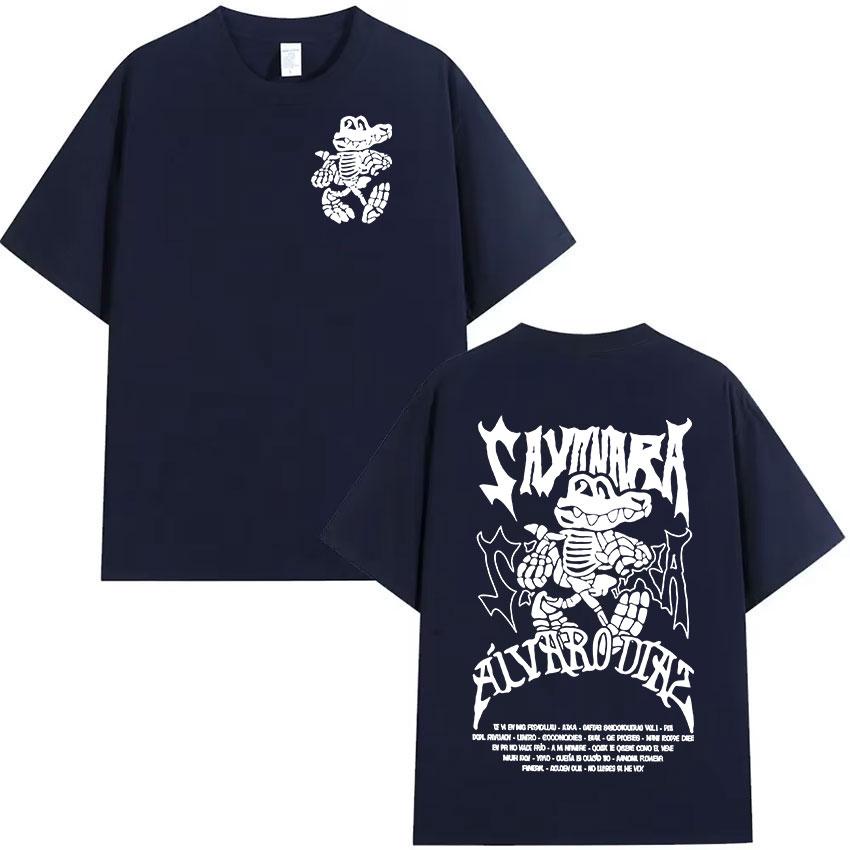 

Rapper Alvaro Diaz Sayonara 2026 Album Print TShirt Unisexs Women Retro High Quality Fashion Tshirts Casual Cotton Tops T Shirt 3XL
