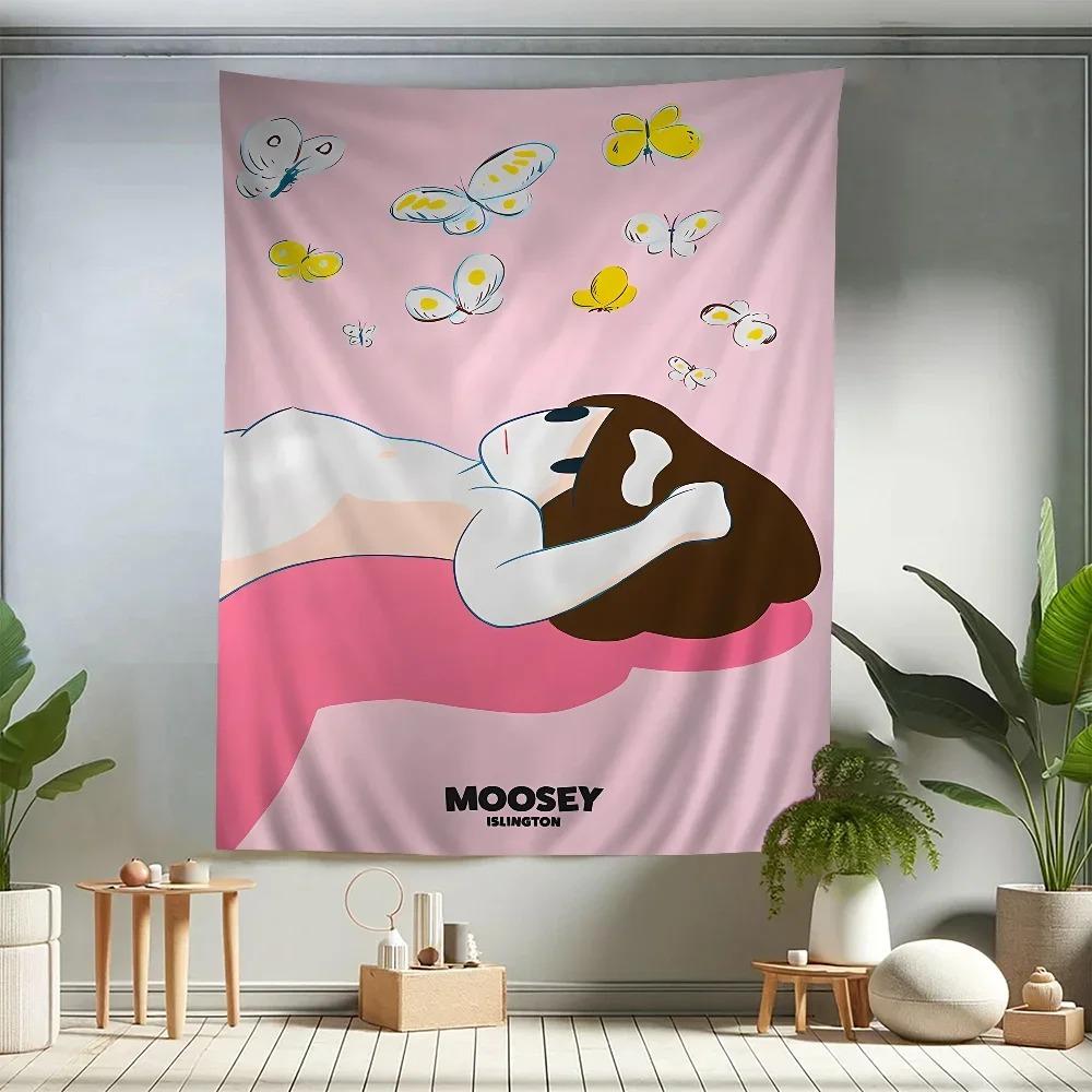 Cartoon Animation Girl Wall Tapestry - Cute Decor for Bedroom and Living Room, Home Decoration Tapestry 100X70CM