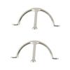 Boat 316 Stainless Steel 3-Prong Bracket Wire Bracket Mast Step  For Boat, Yacht Marine Accessories Rust Resistance