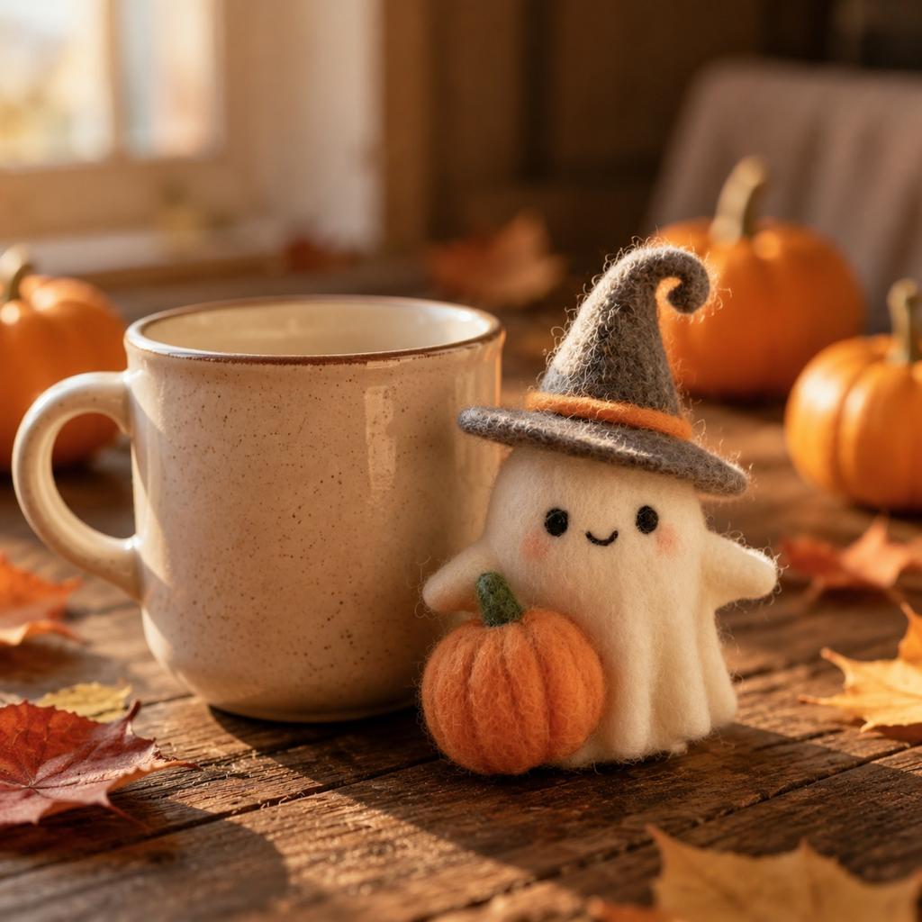 Halloween and Pumpkin Decorations for Mantel Shelf Table Centerpiece
