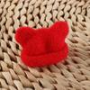 Mini DIY Doll Decorative Cap Handmade Materials Knitted Finger Cap  Kids Girls Toys