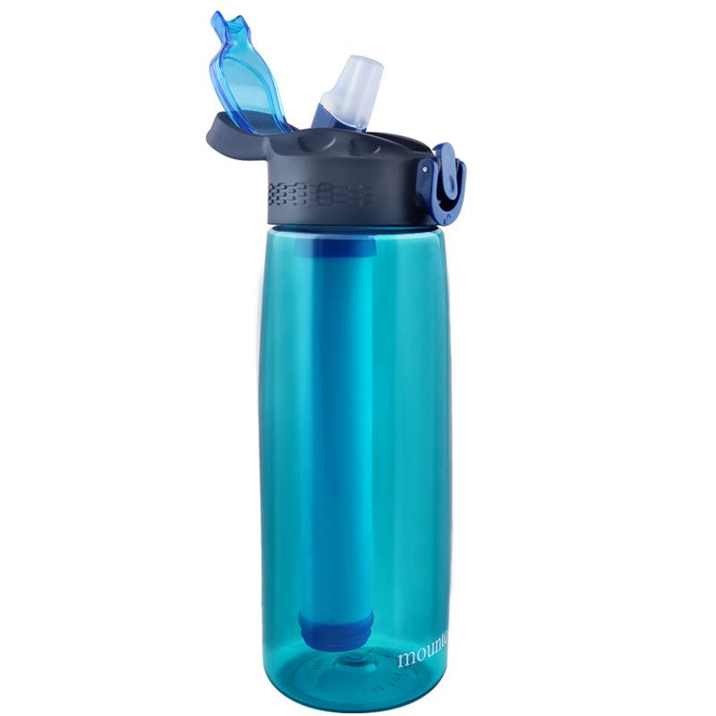 Tritan Filter Straw Water Cup for Outdoor Sports