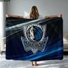 Dallas Mavericks Print Flaneldecke Hohe Qualität Warm Bequem Decke für Alle Jahreszeiten Perfekt für Geschenke Heimdekoration