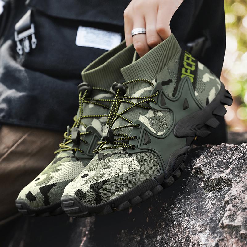 Breathable, Quick-drying and Wear-resistant Hiking Shoes for Men and Women, Water and Land Dual-purpose Hiking Shoes