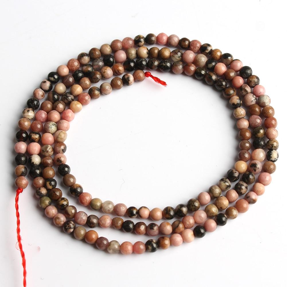 Natural Stone Beads Agates Jades Howlite Crystal Round Pony Tiny Beads for Jewelry Making Beadwork DIY Bracelet 2mm 3mm 15''