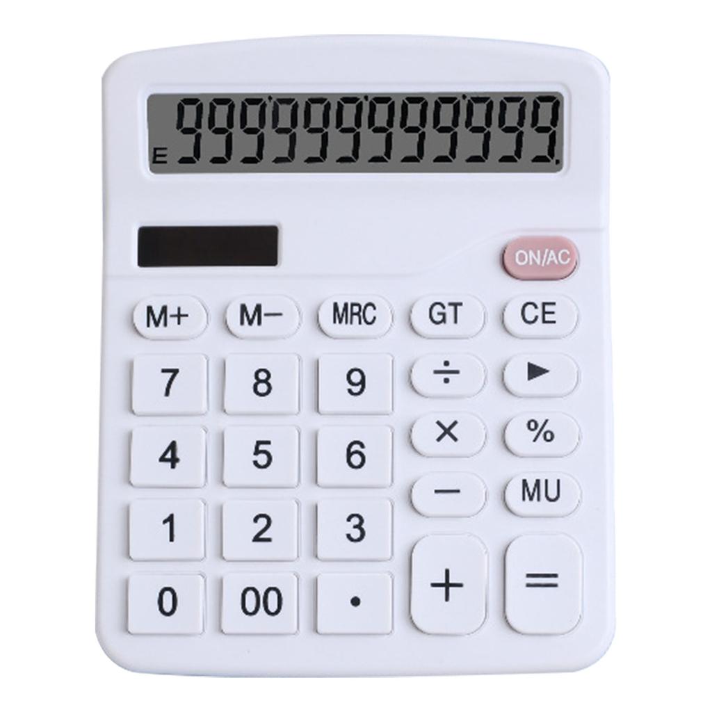 Solar Calculator Multifunctional Fashionable Cute Small Digital Desktop Calculator for Students Home