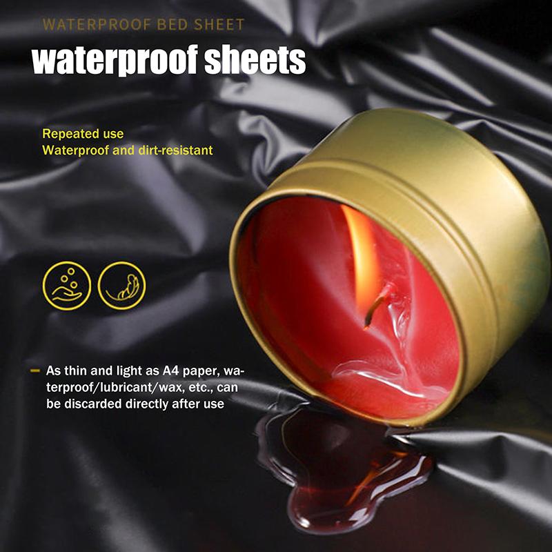 Lençóis Sexuais Impermeáveis Para Jogos Adultos Lubrificantes Capa de Cama Impermeável Casal Flertar Wetlook Bondage Sexo Molhado Ferramenta Sexual
