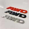 5X 3D Metal Car AWD Logo For Civic CRV RAV4 Emblem Sticker Fender Trunk Badge Accessories