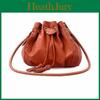 Elegant Women Bucket Shape Tassel Decorated Shoulder Cross Body Bag For Stylish Looks
