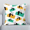 Cute Panda Pattern Pillow Covers Decorative Cushions for Bed Fall Decoration Chair Cushion Cover X Pillowcases X