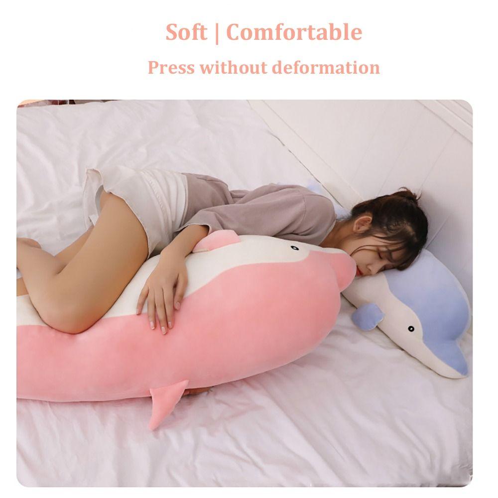 Kawaii Stuffed Soft Animal Dolls 35/50/70/90cm Gift for Girls 2024 Children Sleeping Pillow