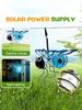 Outdoor Hanging Solar Bee Light Garden Lights Decoration Solar Bee Lights Outdoor Weatherproof Hanging Bee Light Yard Decoration