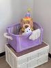 Adorable Monster Foldable Storage Basket for Toys & Snacks