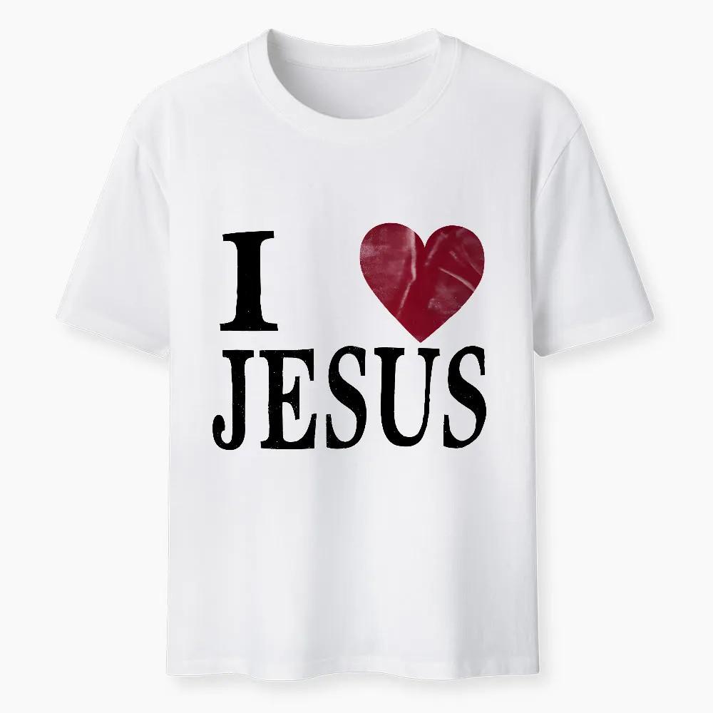 I Love Jesus Christian Classic T-Shirt - Jesus Lovers Gift