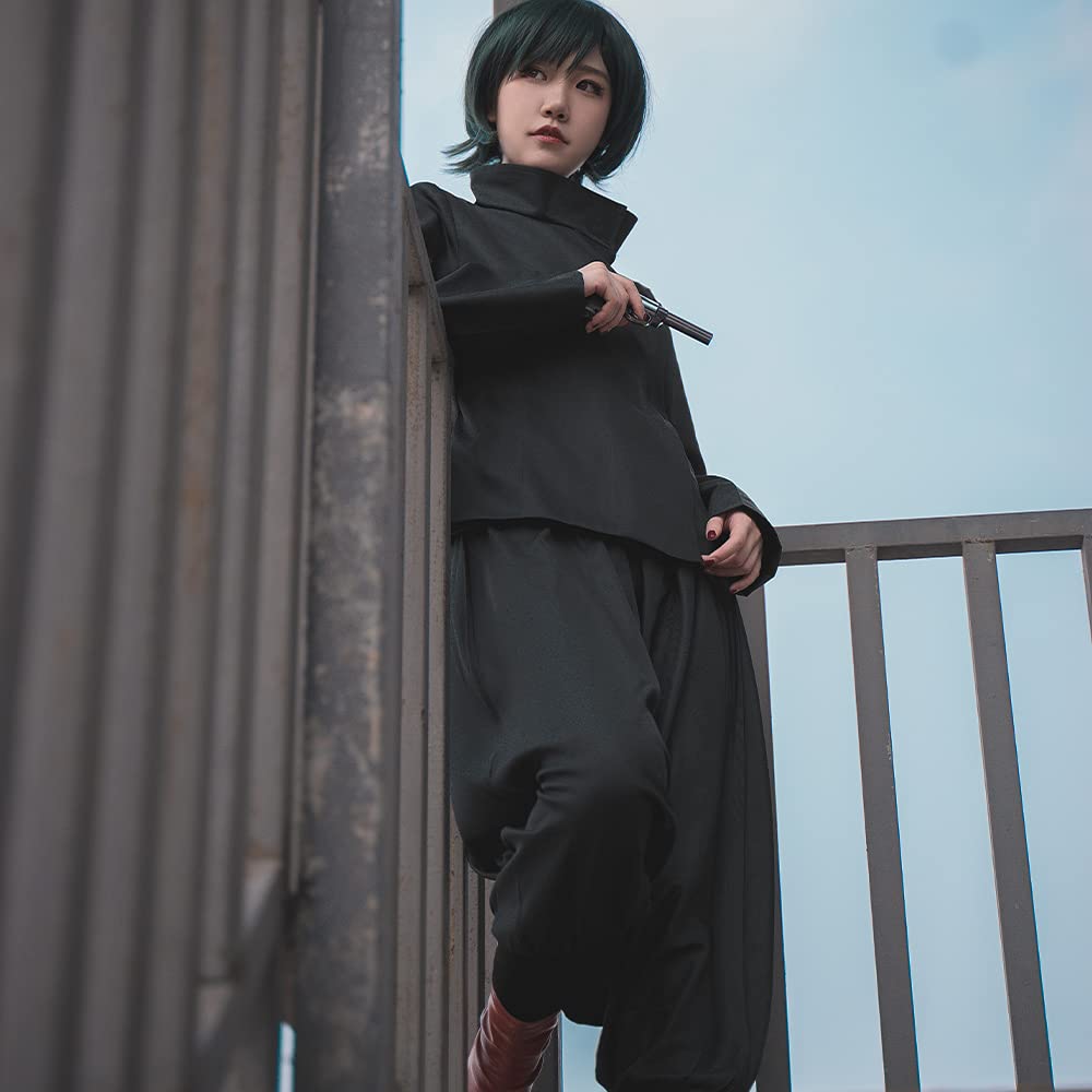 [NB] NANAJP Zen'in Mai Cosplay Costume with Wig, Zen'in Mai, Jujutsu Kaisen, Unisex, Halloween, Event, Christmas (Zen'in Mai + Wig, Size XL)