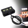 2013-2025 Motorcycle License 3 LED Mini Plate Light For Yamaha MT-07/FZ-07 Moto License Plate Light Decorative Lamp