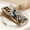 Creative Texture Design Electroplated Glass Phone Case Suitable for Samsung Galaxy S26 S25 S24 S22 S21 S20 FE/Ultra/Plus
