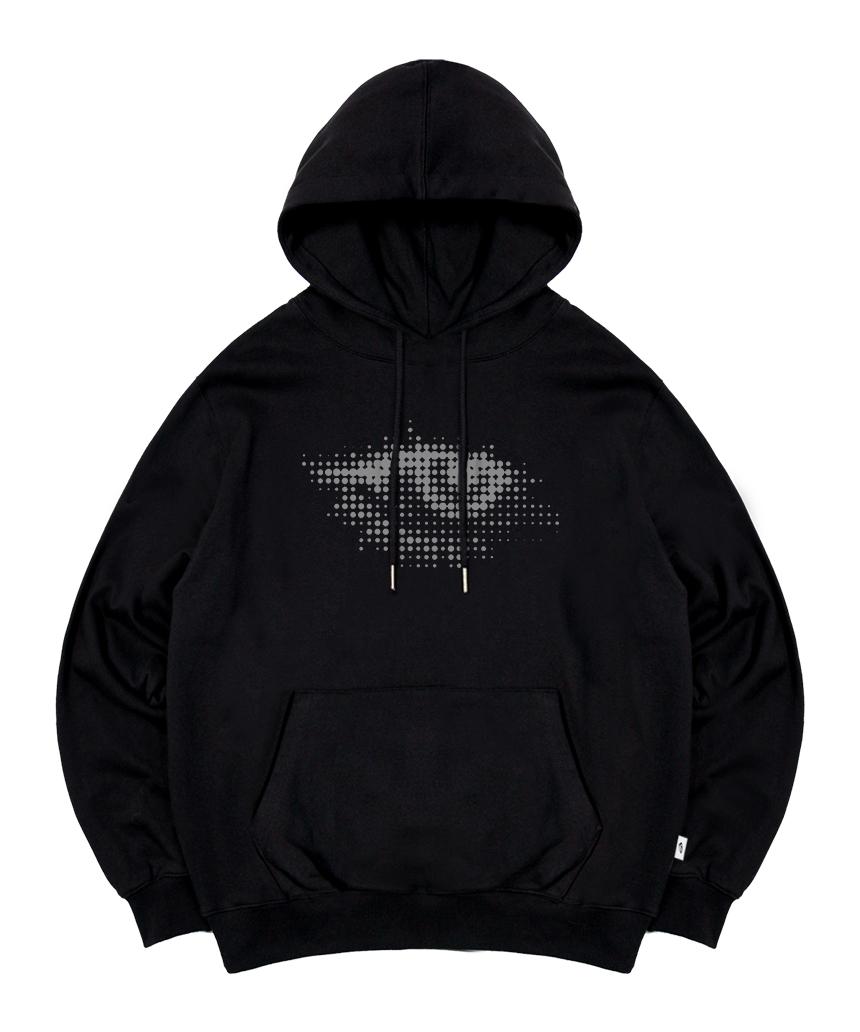 Escape From One-Eyed Print Hoodie Black M