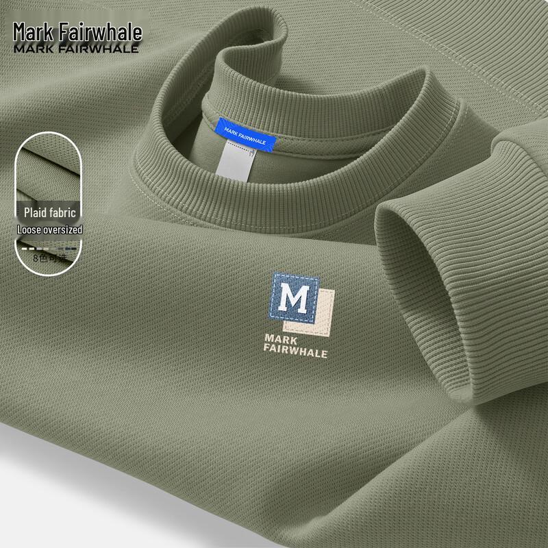 Mark Fairwhale Men's Round Neck Casual Sweatshirt